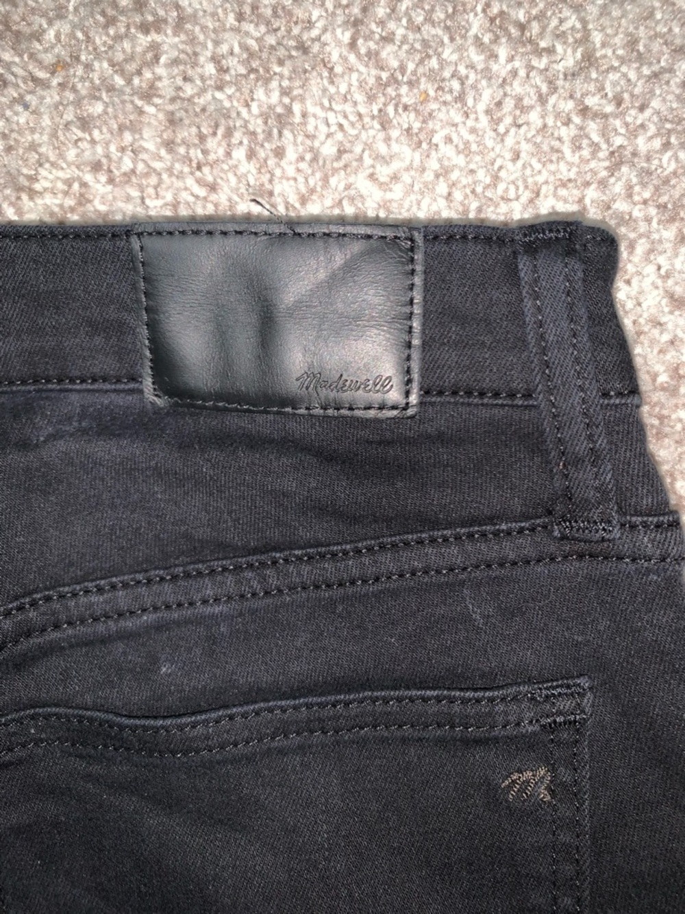 Madewell Black Skinny Jeans - Picture 3 of 9